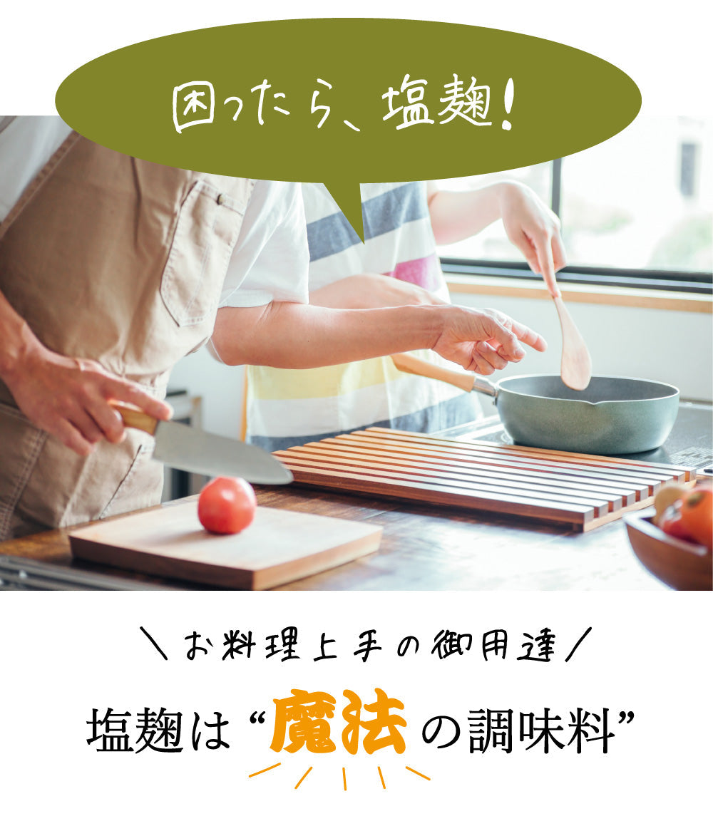 源気商会の塩糀 600g (300g×2個セット)【メール便送料無料】翌営業日から1週間以内の発送