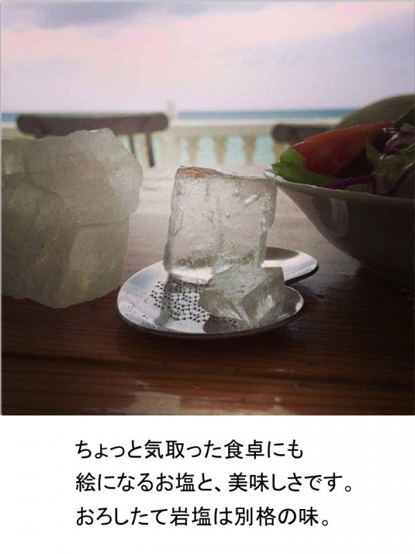 おろし金 燕三条 『 岩塩用おろし金 ステンレス製 ヒマラヤ岩塩 クリスタル岩塩 岩塩 削る