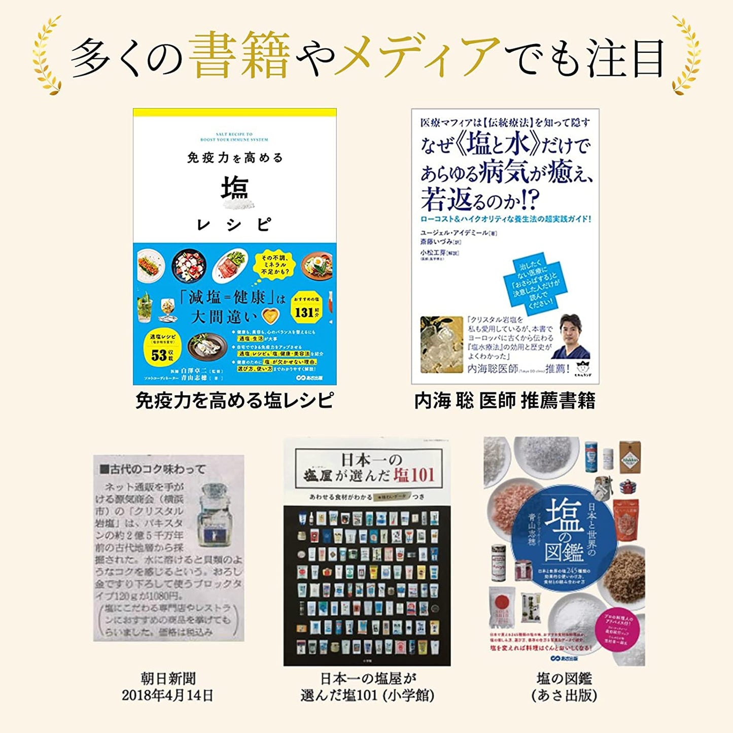 クリスタル岩塩 ブロックタイプ1kg