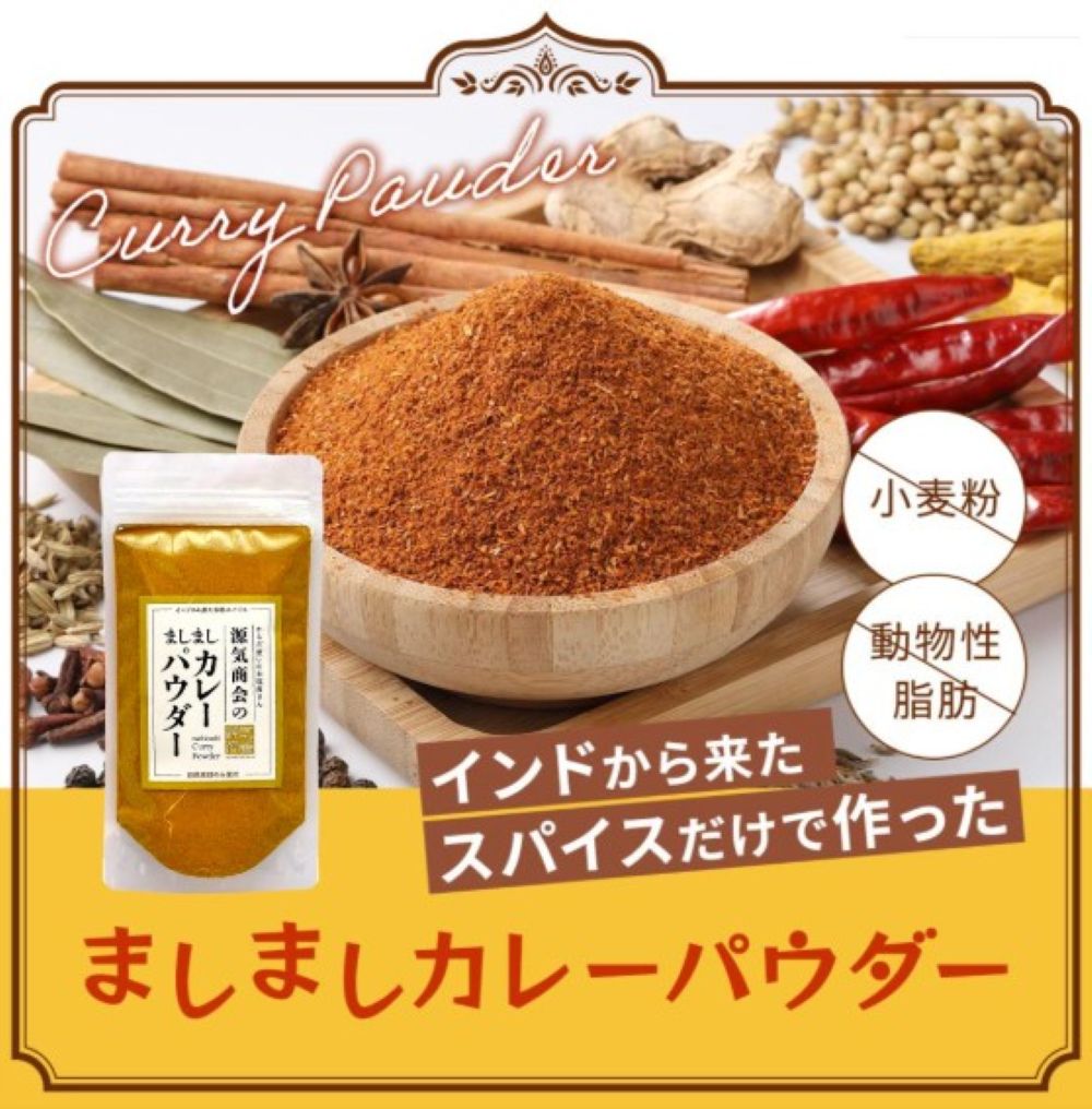 源気商会のカレーパウダー【メール便対応】