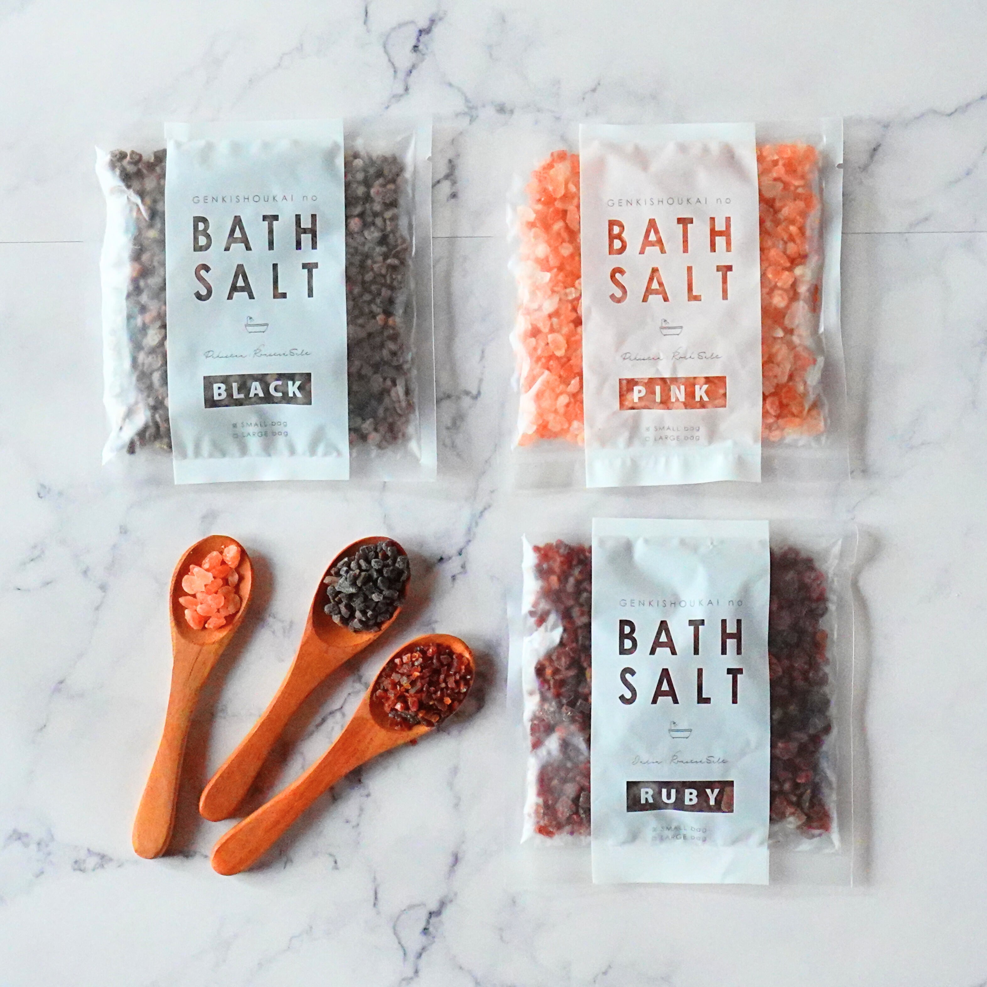 バスソルト 90g×3種 お試しセット メール便送料無料