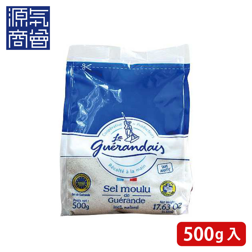 ゲランドの塩 細粒塩 セル・マリン 500g 袋入り