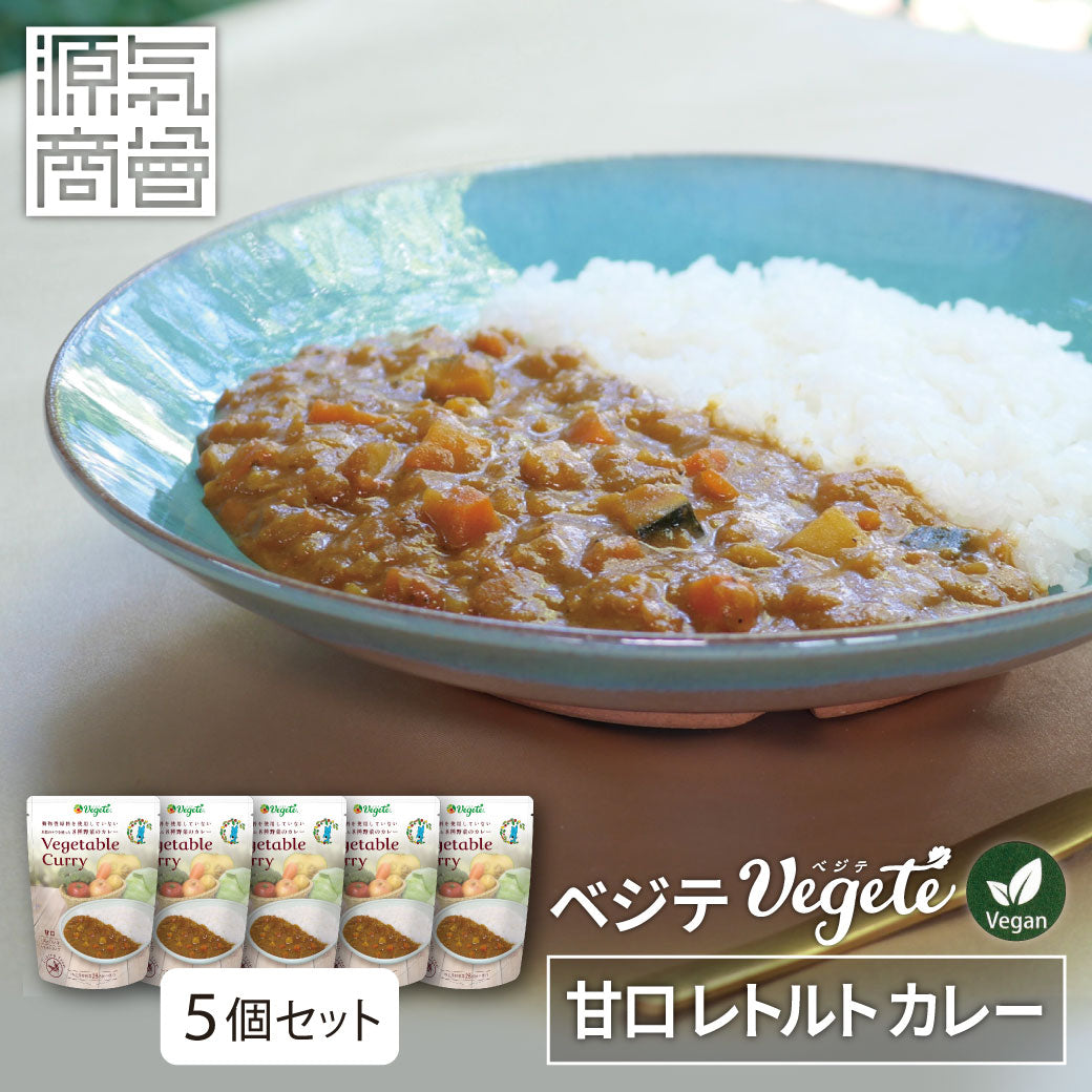 ベジテ レトルトカレー甘口「Vegetable Curry」ForChild【メール便対応】