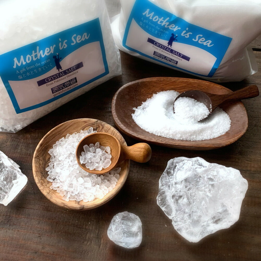 クリスタル岩塩10kgセット(ミルタイプ)